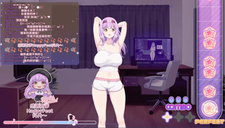 甜蜜魅魔之家 Sweet Succubus Home 情人节背景